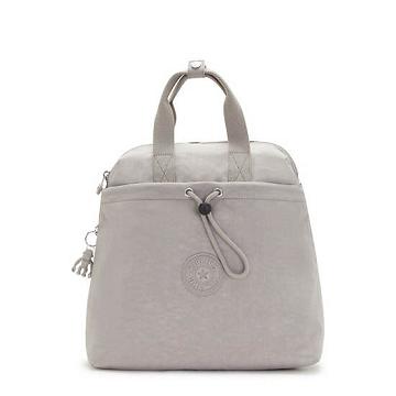 Kipling Goyo Medium Backpack Tote Handbag Grijs | BE 1269EB